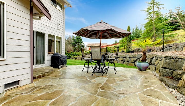 Beautifully Textured and Patterned Concrete Patios in Wilmington, North Carolina area!