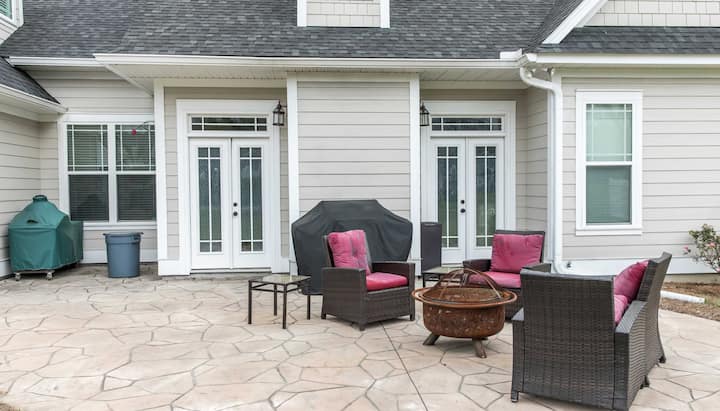 Create a Beautiful Stamped Concrete Patio in Wilmington, North Carolina area!